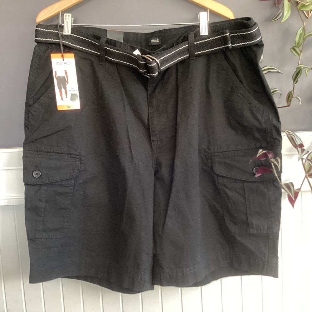 David Bitton Buffalo Mens Cargo Shorts -Sz 42 NWT